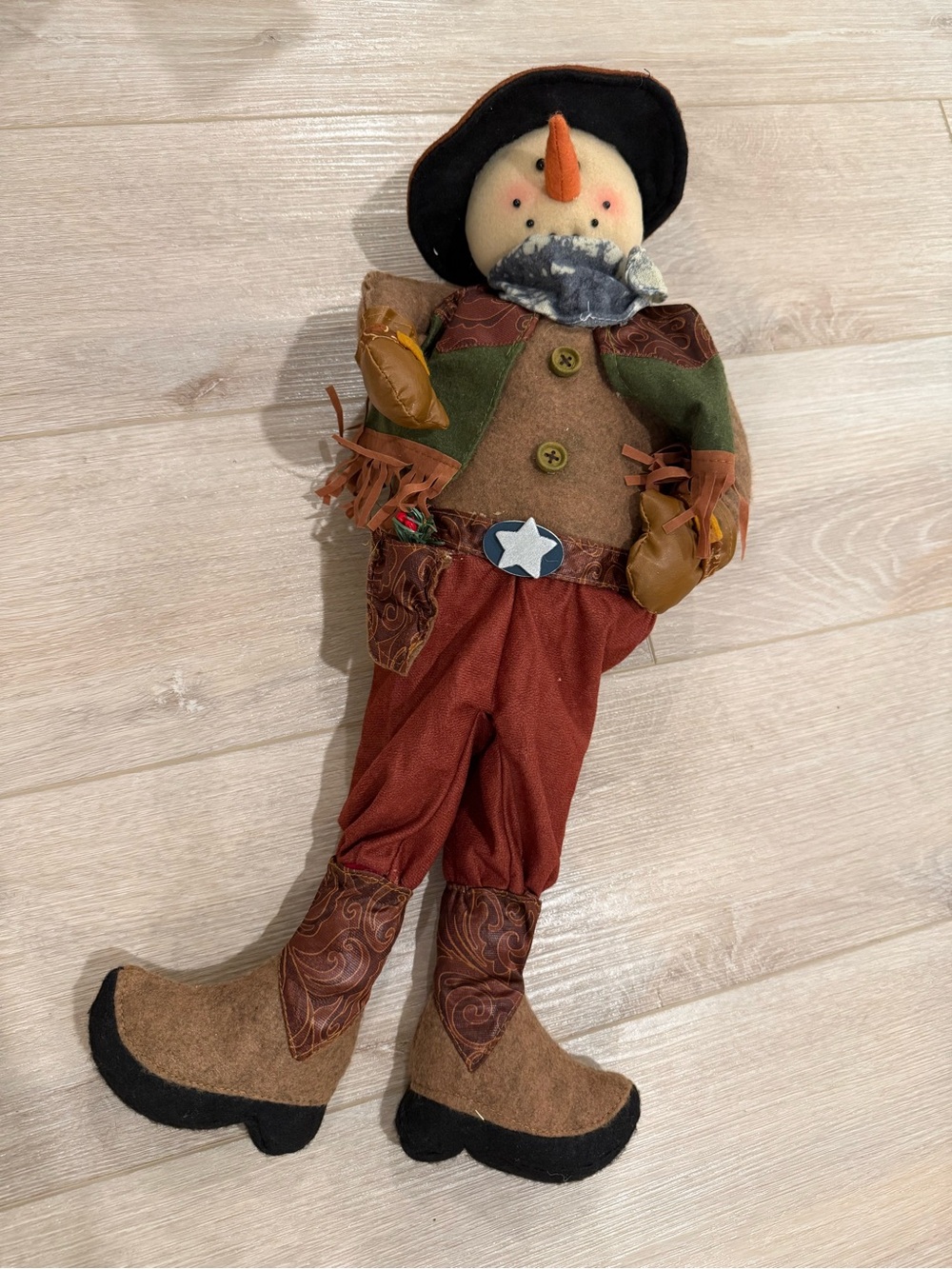 Nashville / Cowboy Plush Snowman